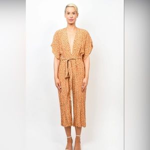 Faithfull the brand floral jumpsuit